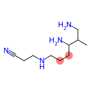 4,6-Diamino-1-(2-cyanoethylamino)-5-methylhexane