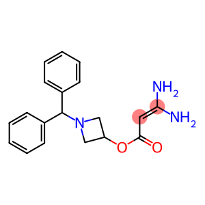 3,3-Diaminoacrylic acid 1-(diphenylmethyl)azetidin-3-yl ester