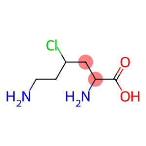 2,6-diamino-4-chloro-hexanoic acid