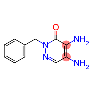 4,5-diamino-2-benzyl-3(2H)-pyridazinone