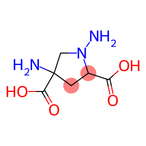 1,4-diaminopyrrolidine-2,4-dicarboxylic acid