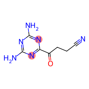 4,6-DIAMINO-GAMMA-OXO-1,3,5-TRIAZINE-2-BUTYRONITRILE