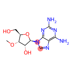 2,6-Diamino-9-(3'-O-methyl-b-D-ribofuranosyl)purine