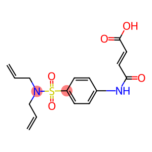 4-{4-[(diallylamino)sulfonyl]anilino}-4-oxo-2-butenoic acid