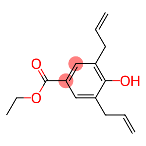 3,5-Diallyl-4-hydroxybenzoic acid ethyl ester