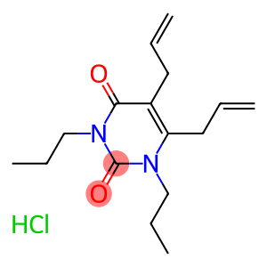 5,6-DIALLYL-1,3-DI-N-PROPYL URACIL HCL