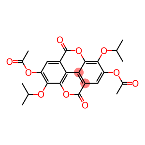 2,7-Diacetoxy-3,8-diisopropoxy[1]benzopyrano[5,4,3-cde][1]benzopyran-5,10-dione