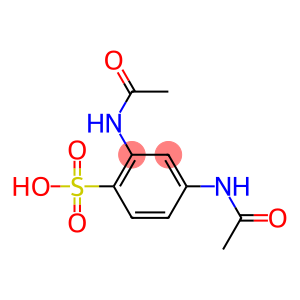 2,4-Di(acetylamino)benzenesulfonic acid