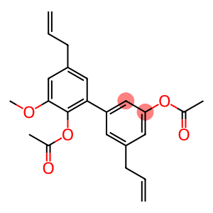 2',3-Diacetoxy-3'-methoxy-5,5'-di(2-propenyl)-1,1'-biphenyl