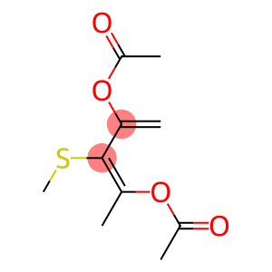 2,4-Diacetoxy-3-methylthio-1,3-pentadiene