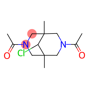 3,7-DIACETYL-9-CHLORO-1,5-DIMETHYL-3,7-DIAZABICYCLO[3.3.1]NONANE