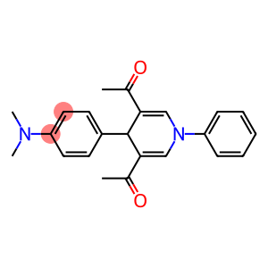 4-(3,5-DIACETYL-1-PHENYL-1,4-DIHYDRO-4-PYRIDYL)-N,N-DIMETHYLANILINE