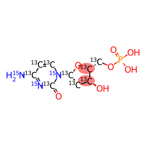 2′-脱氧胞苷-13C9,15N3 5′-单磷酸 钠盐
