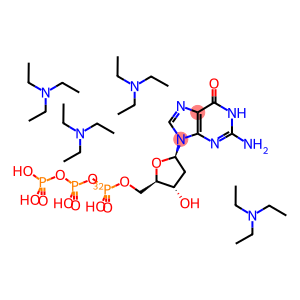 DEOXYGUANOSINE 5'-TRIPHOSPHATE, [ALPHA-32P] TETRA-TRIETHYLAMMONIUM SALT