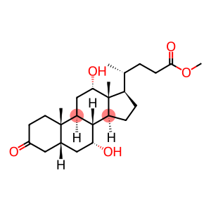 5-BETA-CHOLANIC ACID-7-ALPHA, 12-ALPHA-DIOL-3-ONE METHYL ESTER