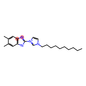 2-[(1-Decyl-1H-imidazol-3-ium)-3-yl]-5,6-dimethyl-1H-benzimidazol-1-ide