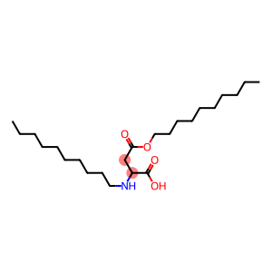 2-Decylamino-3-(decyloxycarbonyl)propionic acid