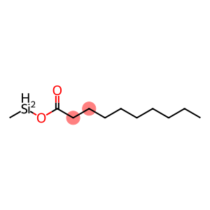 Decanoic acid methylsilyl ester