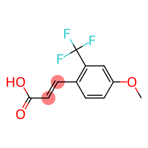 (E)-3-(2-(trifluoromethyl)-4-methoxyphenyl)acrylic acid