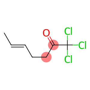 (E)-1,1,1-Trichloro-5-hepten-2-one