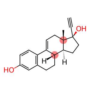 1,3,5(10), 9(11)-ESTRATETRAEN-17-ALPHA-ETHYNYL-3,17-BETA-DIOL