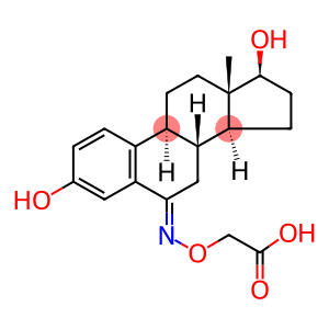 1,3,5(10)-ESTRATRIEN-3,17-BETA-DIOL-6-ONE 6-CARBOXYMETHYLOXIME