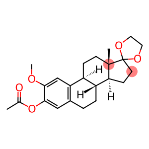 1,3,5(10)-ESTRATRIEN-2,3-DIOL-17-ONE 2-METHYL ETHER 3-ACETATE 17-ETHYLENEKETAL