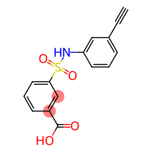 3-[(3-ethynylphenyl)sulfamoyl]benzoic acid