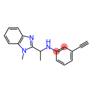 3-ethynyl-N-[1-(1-methyl-1H-1,3-benzodiazol-2-yl)ethyl]aniline