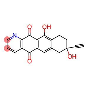 8-Ethynyl-8,11-dihydroxy-7,8,9,10-tetrahydronaphtho[2,3-g]quinoline-5,12-dione