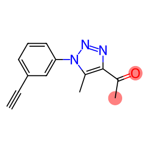 1-[1-(3-ethynylphenyl)-5-methyl-1H-1,2,3-triazol-4-yl]ethan-1-one