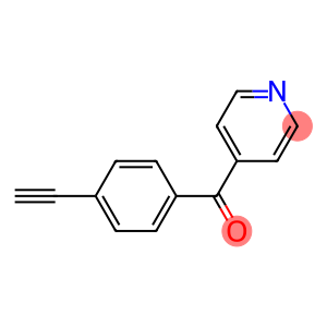 (4-ETHYNYLPHENYL)-4-PYRIDINYL-METHANONE