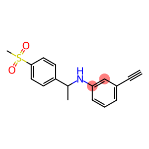 3-ethynyl-N-[1-(4-methanesulfonylphenyl)ethyl]aniline