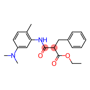 ethyl 2-benzyl-3-[5-(dimethylamino)-2-methylanilino]-3-oxopropanoate