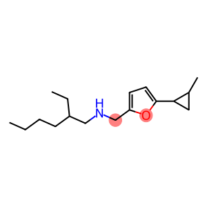 (2-ethylhexyl)({[5-(2-methylcyclopropyl)furan-2-yl]methyl})amine