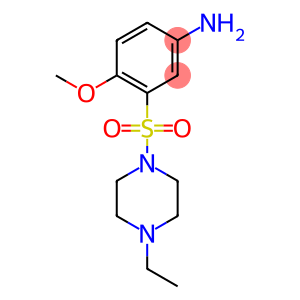 3-[(4-ethylpiperazine-1-)sulfonyl]-4-methoxyaniline