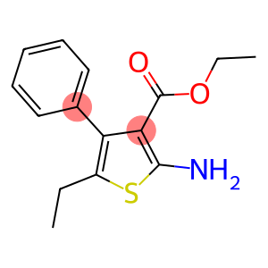 ETHYL 2-AMINO-5-ETHYL-4-PHENYLTHIOPHENE-3-CARBOXYLATE