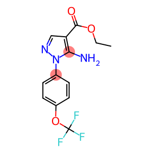 ETHYL 5-AMINO-1-(4-TRIFLUOROMETHOXYPHENYL)-4-PYRAZOLECARBOXYLATE