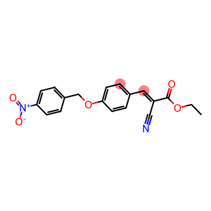 ETHYL 3-(4-((4'-NITROBENZYLOXY)PHENYL)PROP-2-ENOATE-2-NITRILE