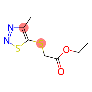 ETHYL 2-[(4-METHYL-1,2,3-THIADIAZOL-5-YL)SULFANYL]ACETATE