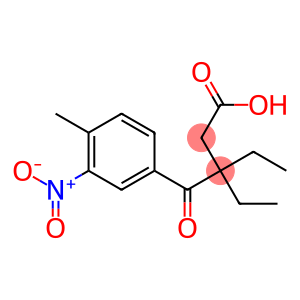 3-ETHYL-3-(4-METHYL-3-NITRO-BENZOYL)-PENTANOIC ACID