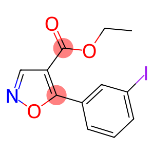 ETHYL-5-(3-IODOPHENYL)-ISOXAZOLE-4-CARBOXYLATE