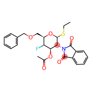 ETHYL-3-O-ACETYL-6-O-BENZYL-2,4-DIDEOXY-4-FLUORO-2-PHTHALIMIDO-1-THIO-BETA-D-GALACTOPYRANOSIDE