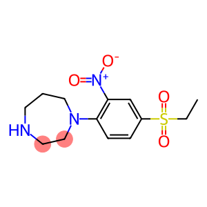 1-[4-(Ethylsulfonyl)-2-nitrophenyl]homopiperazine