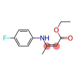 ETHYL 3-(4-FLUOROANILINO)CROTONAT