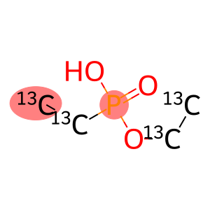 ETHYL HYDROGEN ETHYLPHOSPHONATE (13C4)