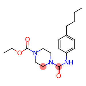 ETHYL 4-(N-(4-BUTYLPHENYL)CARBAMOYL)PIPERAZINECARBOXYLATE