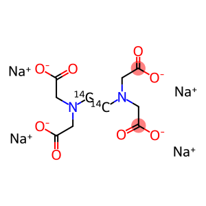 ETHYLENEDIAMINETETRAACETIC ACID-1,2-14C TETRASODIUM SALT