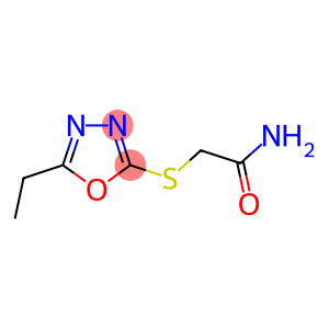 2-[(5-ETHYL-1,3,4-OXADIAZOL-2-YL)SULFANYL]ACETAMIDE