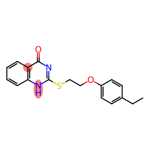 2-([2-(4-ETHYLPHENOXY)ETHYL]THIO)QUINAZOLIN-4(1H)-ONE